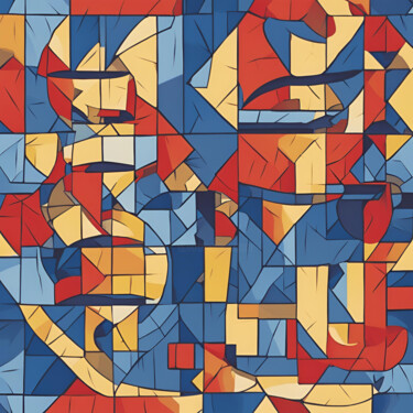 Arts numériques intitulée "fantaisie colorée" par Caprice, Œuvre d'art originale, Image générée par l'IA