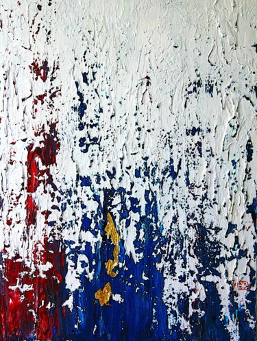 Peinture intitulée "evaporation" par Pascal Douffet, Œuvre d'art originale, Acrylique