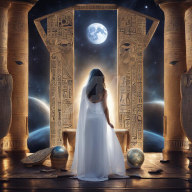 数字艺术 标题为“Egypte ancienne” 由Caprice, 原创艺术品, AI生成的图像