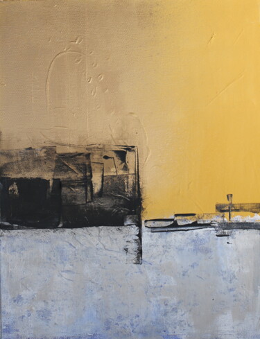 Schilderij getiteld "Peinture abstraite…" door Rodica Capmari, Origineel Kunstwerk, Acryl