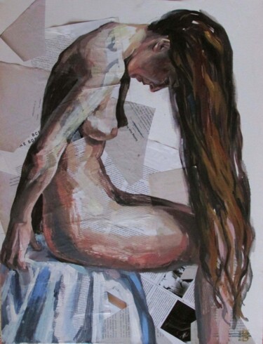 绘画 标题为“Melancholy” 由Kateryna Bortsova, 原创艺术品, 油