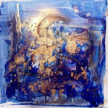 Pintura intitulada "One day in Central…" por Muriel Cayet, Obras de arte originais