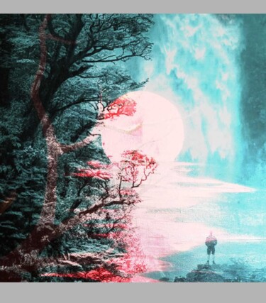 Özgün Baskı orijinal baskı ile çoğaltılabilir Painting titled "Özgün Baskı orijina…" by Serap Özkan, Original Artwork, Digital Print Mounted on Wood Panel