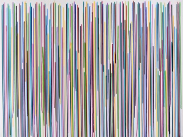 Pittura intitolato "Even colors #2" da Astrid Stoeppel, Opera d'arte originale, Acrilico Montato su Telaio per barella in le…
