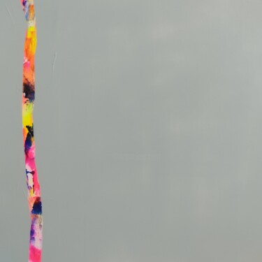 Peinture intitulée "La FAILLE 3" par Delphine Dessein, Œuvre d'art originale, Acrylique Monté sur Châssis en bois