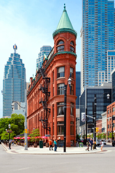 Photography titled "Gooderham Building…" by Farzad Frames, Original Artwork, Digital Photography