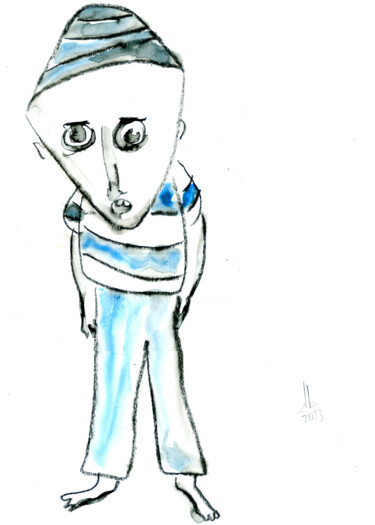 Peinture intitulée "288" par Anaïsberg, Œuvre d'art originale, Aquarelle