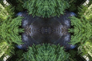 Photography titled "Mandala: Element Ea…" by Michael Ledoux, Original Artwork, Digital Photography