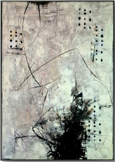 Painting titled "PANDEMONIUM" by Sonja Brzak, Original Artwork, Oil