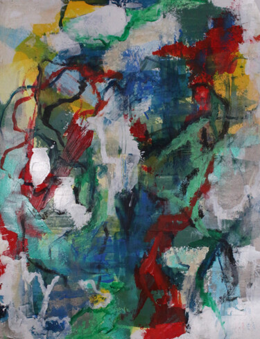 "voyage fantastique" başlıklı Tablo Peter Kilb tarafından, Orijinal sanat, Akrilik