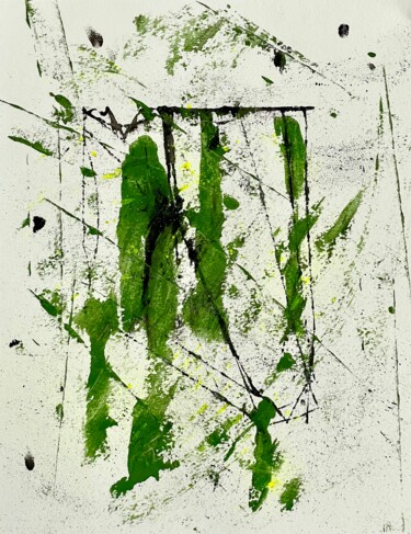 "IMAGINAIRE III" başlıklı Tablo Joliemôme tarafından, Orijinal sanat, Akrilik