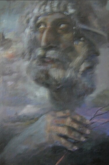 Картина под названием "Плод воображения( в…" - Tatyana Zakharova, Подлинное произведение искусства, Масло