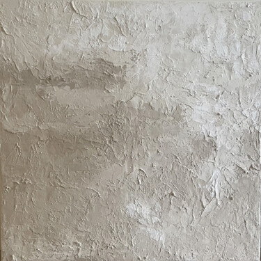 Картина под названием "Sand and salt 2" - Mila Oz, Подлинное произведение искусства, Акрил Установлен на Деревянная рама для…