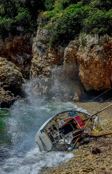 Photography titled "CAP antibes.." by Frederic Dupuy, Original Artwork, Digital Photography