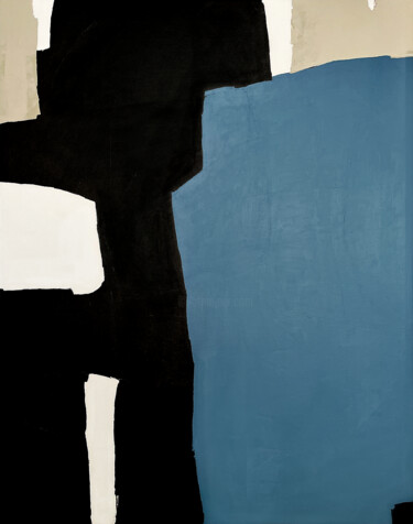Finn Schilderij getiteld "Finn" door Andrea Reichhart, Origineel Kunstwerk, Acryl Gemonteerd op Frame voor houten brancard