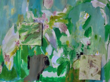 Peinture intitulée "Multiple - Le scope" par Hortense Garand Vernaison, Œuvre d'art originale, Acrylique Monté sur Carton