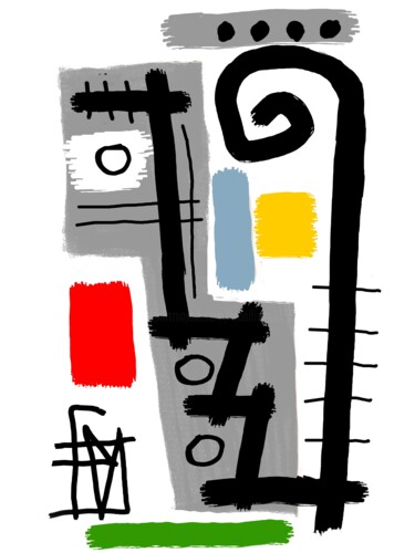 数字艺术 标题为“GTz3” 由Franck Vidal, 原创艺术品, 数字油画