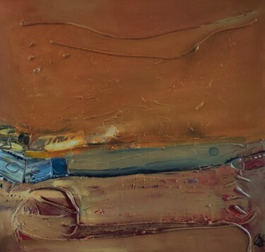 Peinture intitulée "Lost in Translation" par Stefan Fiedorowicz, Œuvre d'art originale, Huile