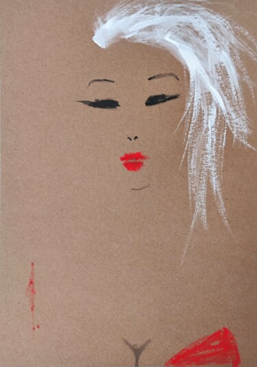 图画 标题为“Irma” 由Olesya Nikolaeva, 原创艺术品, 墨