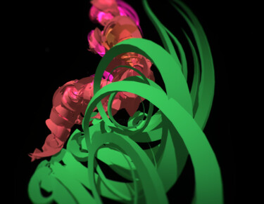 Digital Arts titled "Lautreamont's speed" by Sever, Original Artwork, 3D Modeling