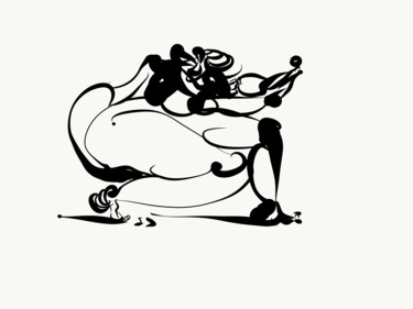 数字艺术 标题为“a contrario” 由Sever, 原创艺术品, 2D数字工作