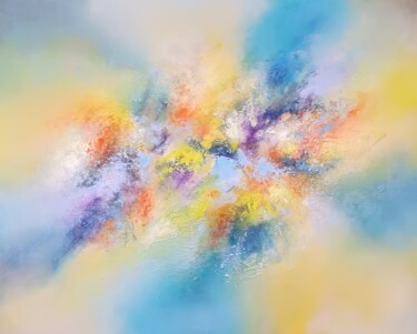제목이 "REVERIE AU COEUR DE…"인 미술작품 Christiane Hess (CHRYSTAL)로, 원작, 아크릴