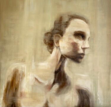 Peinture intitulée "Aggression" par Oksana Floyd, Œuvre d'art originale, Huile