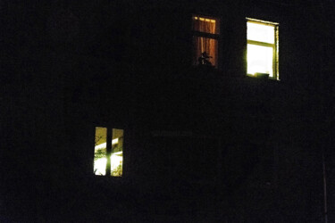 Photography titled "WindowsDark #10" by Michael Banifatov, Original Artwork, Digital Photography