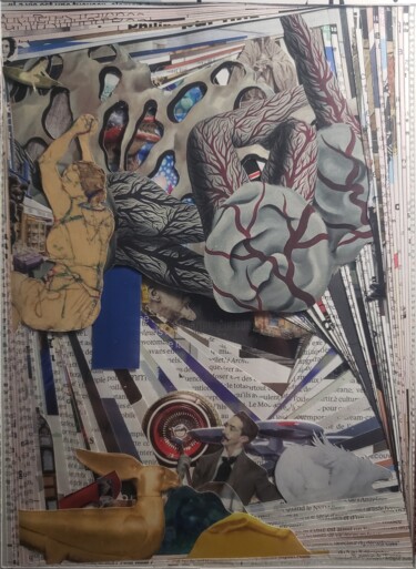Printmaking titled "Excavation - BAM 40…" by Justin Pipino, Original Artwork, Engraving