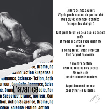 Arts numériques intitulée "Avarice" par Enrico Siconnelly, Œuvre d'art originale, Travail numérique 2D