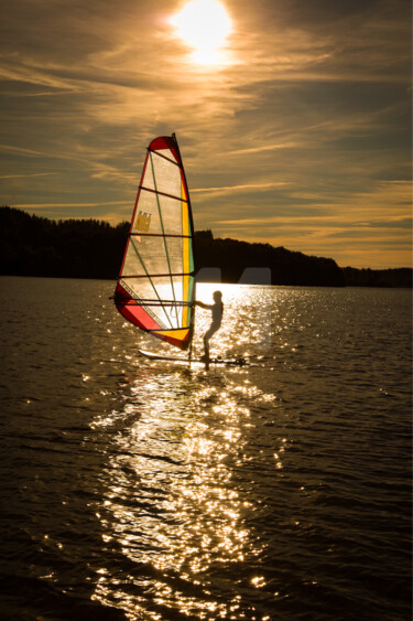Fotografía titulada "WINDSURF LIFE II" por Karl Alinghi, Obra de arte original, Fotografía analógica