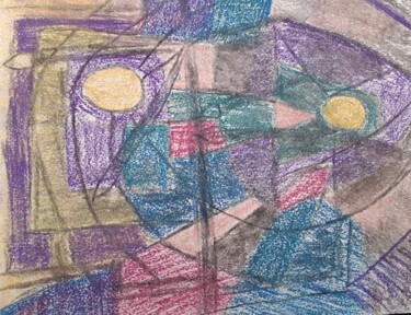 제목이 "La Palette et les P…"인 미술작품 Jacques Desvaux (JD)로, 원작, 파스텔