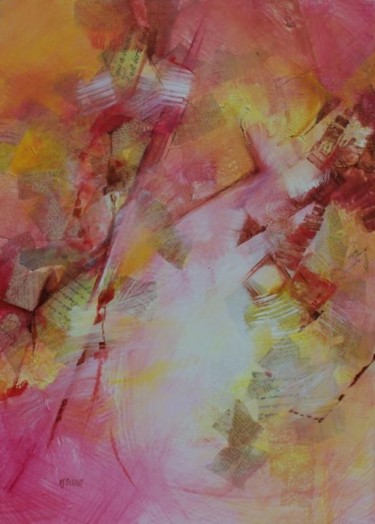 Peinture intitulée "... Entre nous... v…" par Anne-Frédérique Ferret, Œuvre d'art originale