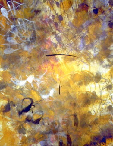 Enchevêtrement no. 1031.G544 Painting titled "Enchevêtrement no.…" by François-Pierre Bleau (Dit Zéro Zoo), Original Artwork, Oil