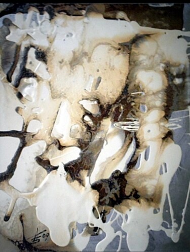 Painting titled "Зодиак" by Tatyana Zakharova, Original Artwork, Enamel