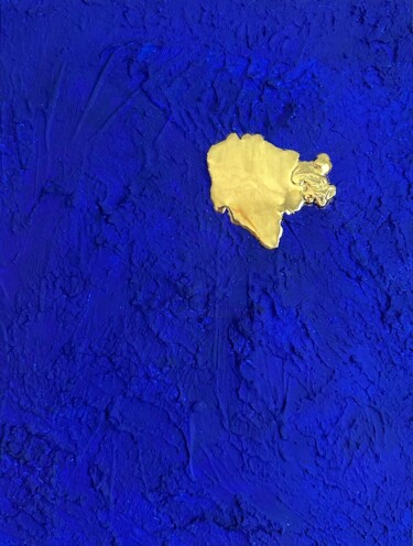 Golden Island 绘画 标题为“Golden Island” 由Roman Winter, 原创艺术品, 丙烯