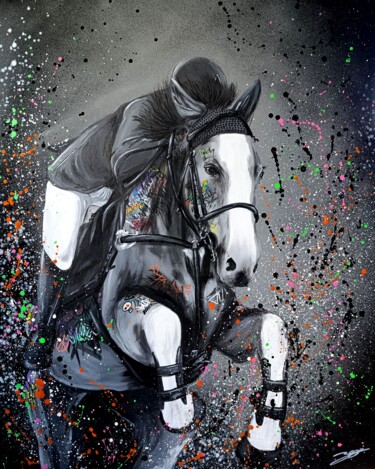 Pittura intitolato "Fly" da Kevin Bardin, Opera d'arte originale, Acrilico