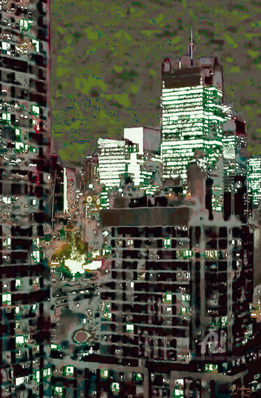 "New York Night-2" başlıklı Fotoğraf Pablo Guillamon tarafından, Orijinal sanat, Dijital Fotoğrafçılık