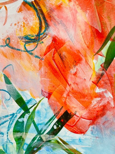 绘画 标题为“A Flower Is Still A…” 由Connie O’Connor, 原创艺术品, 丙烯
