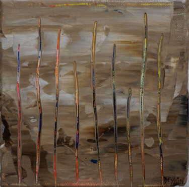 Peinture intitulée "Libération 31" par Delphine Dessein, Œuvre d'art originale, Acrylique Monté sur Châssis en bois