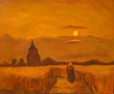 Peinture intitulée "Copie de "The old t…" par Emilie Jalbo, Œuvre d'art originale, Huile