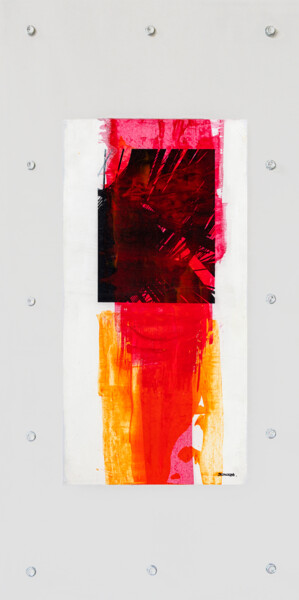 Peinture intitulée "Les portes de l'inc…" par Scowcza, Œuvre d'art originale, Acrylique Monté sur Plexiglas