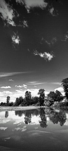 Photography titled "Greydients Six" by C.R. Kunferman, Original Artwork, Digital Photography