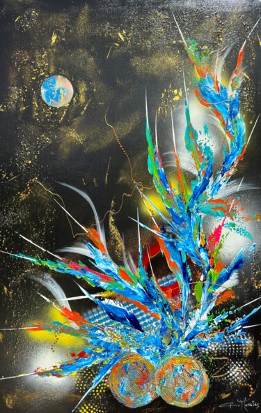 Peinture intitulée "Candide" par Gilbert Morales, Œuvre d'art originale, Acrylique