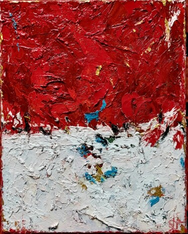 Peinture intitulée "From dusk to dawn (…" par Julia Tokar (Jt), Œuvre d'art originale, Huile