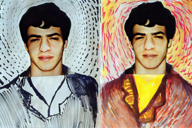 Photography titled "ציירים גייז אמנים ה…" by Raphael Perez, Original Artwork, Analog photography