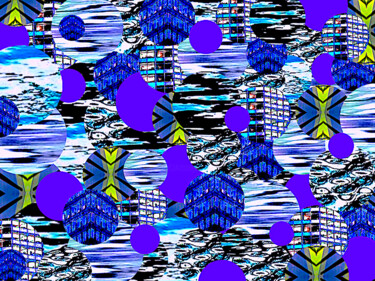 Photography titled "Circles 21b" by Ken Lerner, Original Artwork, Digital Photography