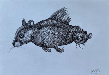 wo8ye / The body in pieces finds its unity in the image of t 图画 标题为“wo8ye / The body in…” 由Leni Smoragdova, 原创艺术品, 标记
