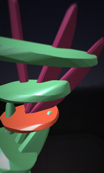 Digital Arts titled "Fluide" by Sever, Original Artwork, 3D Modeling