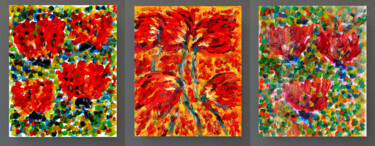 Painting titled "Bagatelle + Victoir…" by Jean Mirre, Original Artwork, Oil